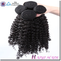 Malaysian Hair Mink Virgin Hair Machine Weft No Chemical Natural Color Kinky Curly